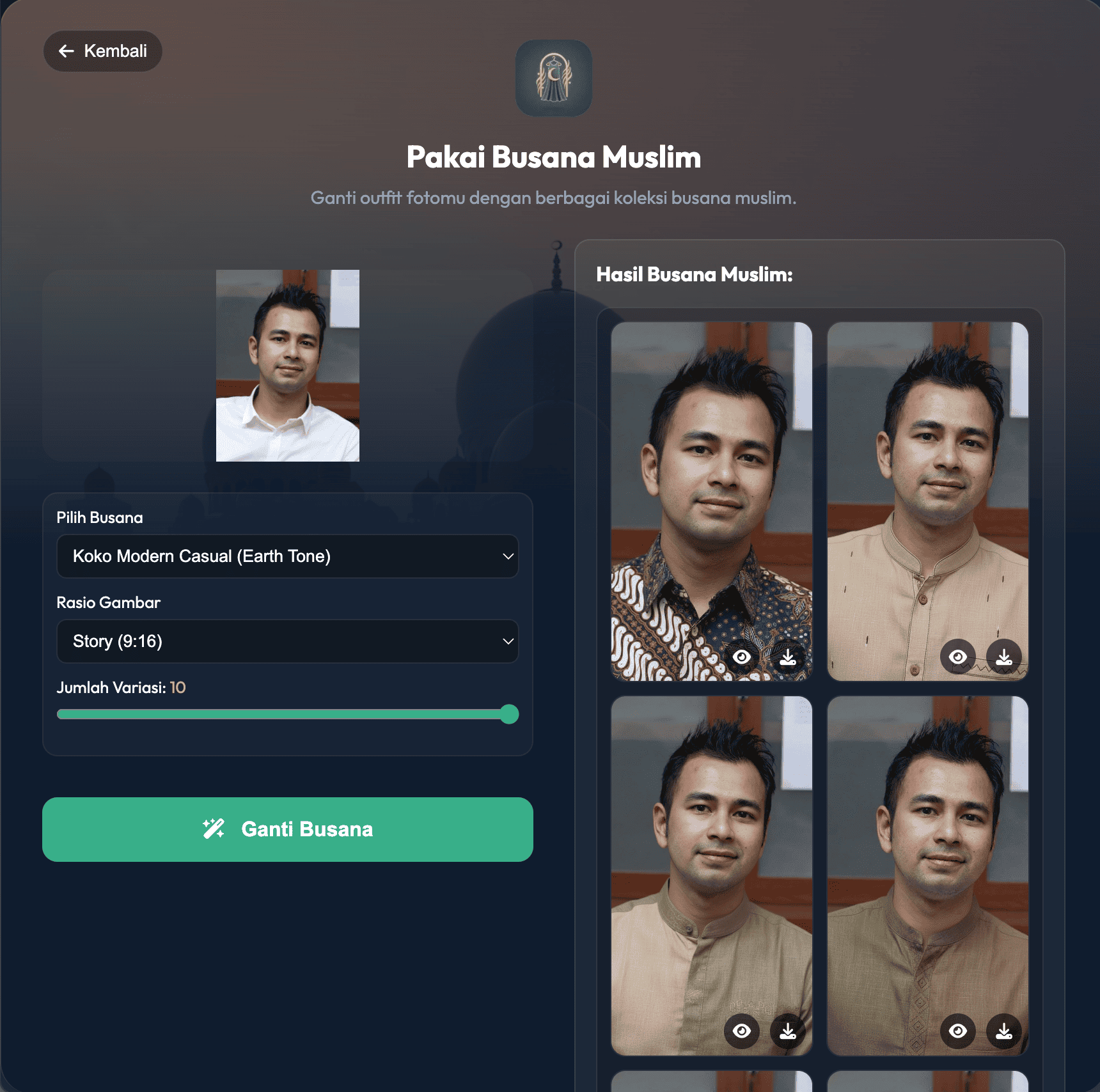 Pakai Busana Muslim